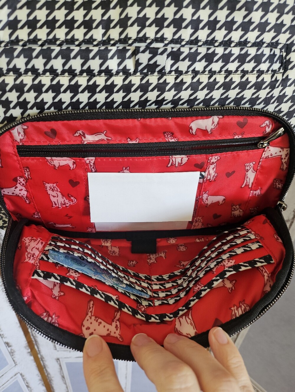 NWT Lug Samba With Happy Hounds Lining - Beloved Dog Print, Hard To Find! - Picture 5 of 14
